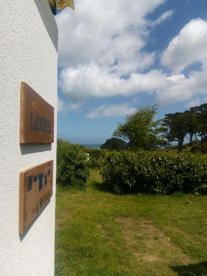 Aire De Camping Car, Caravane, Tente Emplacement Nu Avec Electricite Petit Camping Hotel Plestin-les-Grèves Exterior foto